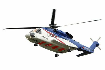 Det var et helikopter av samme type som fikk tekniske problemer på vei fra West Elara til Sola lufthavn fredag 25. september.
