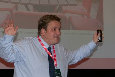 Daglig leder i Chilimobil, Lars Ryen Mill, er skuffet over dommen i Asker og Bærum tingrett. Bildet er tatt under Inside Telecom-konferansen høsten 2018