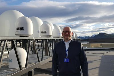 Trond Leira er daglig leder i det Ålesund-baserte Inmarsat Solutions.