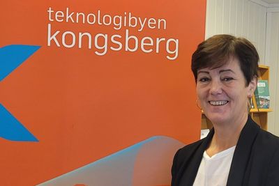 Wivi-Ann Bamrud, leder av Kongsberg næringsforening.
