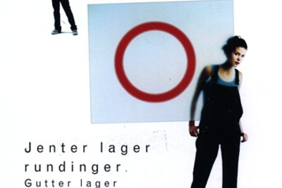 Denne annonsen fra NTNU overbeviste Røstad om å søke datateknikk i 1997. I teksten står det «Jenter lager rundinger. Gutter lager firkanter. Universitetene ønsker seg flere datastudenter som lager rundinger.»