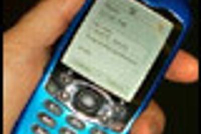 Microsoft/Sendo Smartphone, prototype.