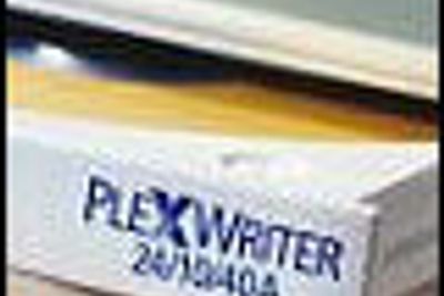 Detalj fra Plextor Plexwriter 24/10/40.