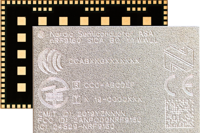 LTE brikke: nRF9160 SiP