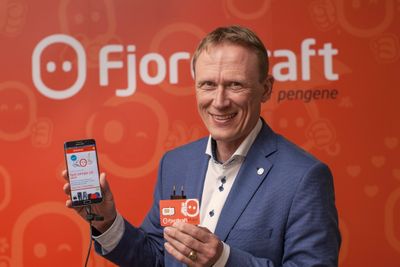 Konsernsjef Rolf Barmen har mer å være glad for etter et positivt fjerde kvartal for Fjordkraft Mobil.