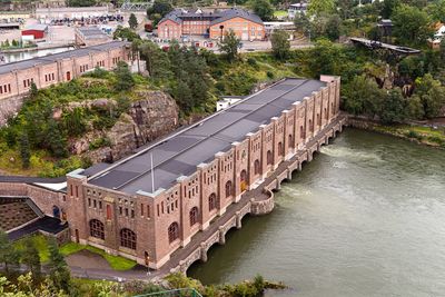 God tilgang på elektrisitet skal være en av årsakene til at SAP forbereder et mulig datasenter i Trollhättan, Sverige. Bildet er av Olidans kraftstation.