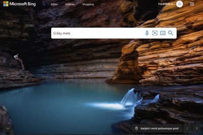 Microsofts Bing-tjeneste er selvfølgelig tilgjengelig i Australia, men er i dag lite brukt sammenlignet med Googles søketjeneste.