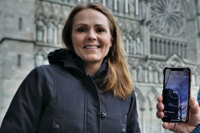 Linda Hofstad Helleland, her fotografert under Telenors åpning av 5G-nettet i Trondheim.