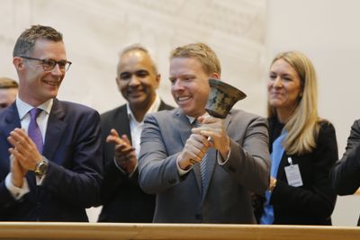 Administrerende direktør Eivind Helgaker og Ice fortsetter veksten, og kan juble for gode resultater i fjerde kvartal 2020.