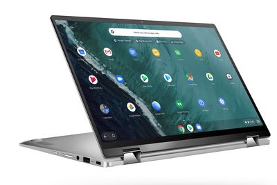 Etterspørselen etter Chrome OS-baserte PC-er, som denne Asus Chromebook Flip C434TA, mer enn doblet seg i fjor.