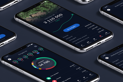 Bulder Bank tilbyr sine banktjenester kun gjennom en mobilapp.