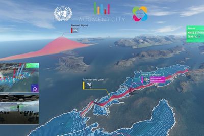 Augment City var vinneren av den kommersielle kategorien i konkurransen om beste bruk av geodata i fjor.