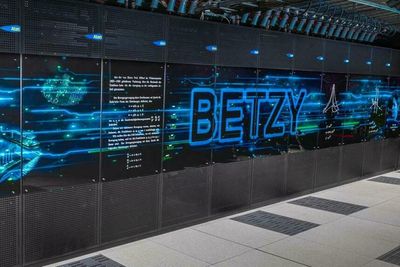 Superdatamaskinen Betzy installert ved NTNU.