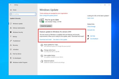 Snart blir det mulig å installere våroppdateringen av Windows 10.