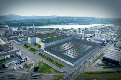 Tomten Vianode disponerer på Herøya er på 60.000 kvadratmeter og gir rom for induksjonsovner som skal produsere 50.000 tonn grafitt per år.
