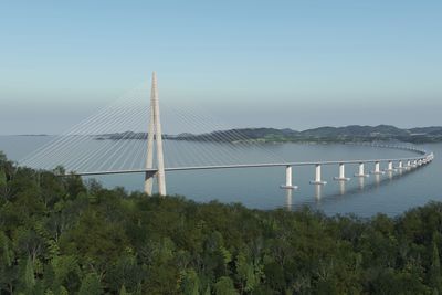 Ferjefri E39-prosjektet fra Kristiansand til Trondheim er estimert til å koste 382 milliarder kroner. På Hordfast-strekket planlegges blant annet en drøye 5 km lang bro over Bjørnafjorden.