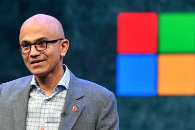 Microsoft-sjef Satya Nadella skal selv presentere den store Windows-nyhet selskapet skal komme med den 24. juni 2021. Her er han fotografert i London i 2018.