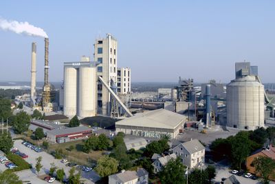  Cementa vil fange 1,8 millioner tonn CO2 i året fra sementfabrikken i Slite på Gotland. 