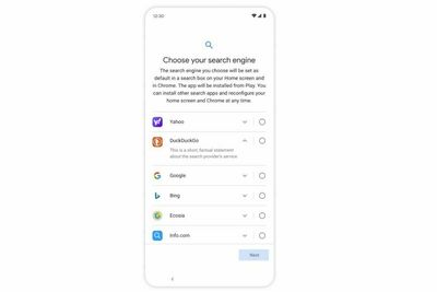 Google gjør listen over søkemotorer i Android lengre etter langvarig dialog med EU.