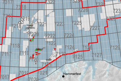 70 nye blokker er lagt til i Barentshavet for utlysningen av TFO 2021. 