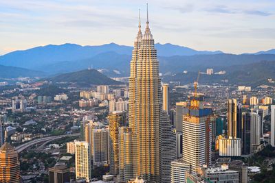 Illustrasjonsfoto. Sentrum av Kuala Lumpur, hovedstaden i Malaysia. 