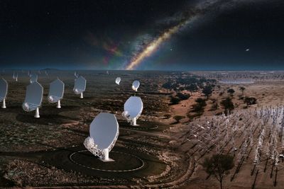 SKAO blir – med klar magin – verdens største radioteleskop.