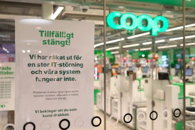 Coop måtte stenge 800 butikker i Sverige som følge av cyberangrep mot amerikanske Kaseya, som ble rammet i opptakten til USAs nasjonaldag.