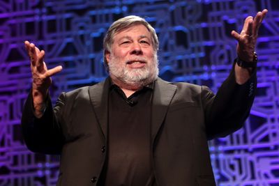 Steve Wozniak under en tale i Arizona i 2017.