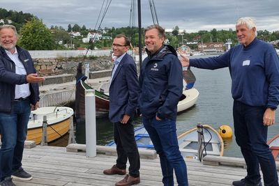 Vil ha ny elektrisk maritimt næringsliv: Christer Ervik  i norske Kruser er en av de Arbeiderpartiet energipolitiske talsmann, Espen Barth Eide, peker på når han ønsker mer elektrifisering på sjøen.