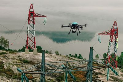 KVS Technologies har spesialisert seg på inspeksjoner med sin drone Explorer E30.