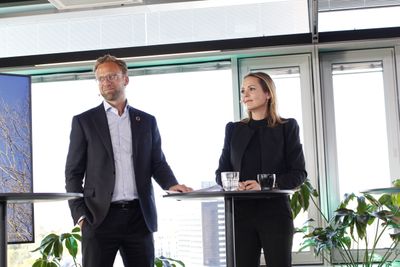 Nikolai Astrup og Linda Hofstad Helleland møtte norsk teknologibransje på sin siste dag som statsråder.