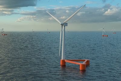Equinor lanserer et nytt konsept for flytende vind, Wind Semi, en halvt nedsenkbar løsning for fullskala kommersiell produksjon av havvind i gigawattstørrelse.