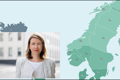 I høst har det vært enorme prisforskjeller mellom nord og sør i Norge. Prisområdene NO3 og NO4 har for tiden svært lav strømpris. Stina Johansen er kommunikasjonsdirektør i kraftbørsen Nordpool. 