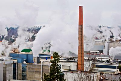 Bitcoin-fabrikken Kryptovault holder til i Norske Skogs gamle lokaler på Follum i Buskerud.