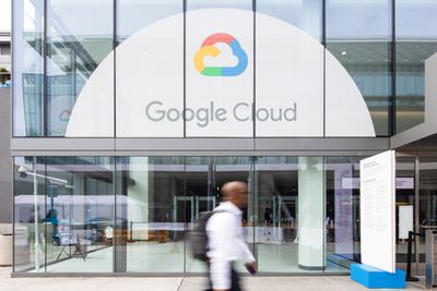 Google nettskyvirksomhet, Google Gloud, fortsetter å øke antallet nettskyregioner. Bildet er fra Google Cloud Next-konferansen i 2019.