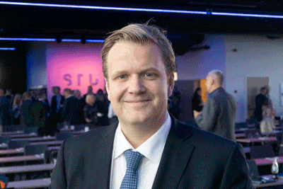 Administrerende direktør Lars Ryen Mill i Chilimobil, fotografert under Nkom Agenda i Kristiansand i 2021.