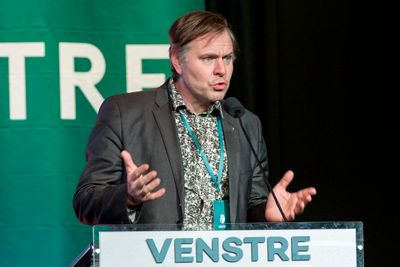 Stjørdal  20190308.Venstres landsmøte 2019 er i gang. Ordfører i Eid Alfred Bjørlo under lands ...