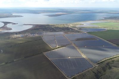 Progressovka anlegget i Mykolayiv regionen er Scatecs største solpark i Ukraina. Den er på 148 MW.