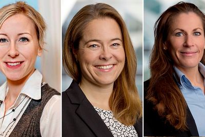 Eirin Hauvik, Hanne Pernille Gulbrandsen og Marianne Lie Howard i Deloitte Advokatfirma.