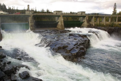 Reinfors kraftverk ved Mo i Rana er et eksempel på fornybar norsk vannkraft.