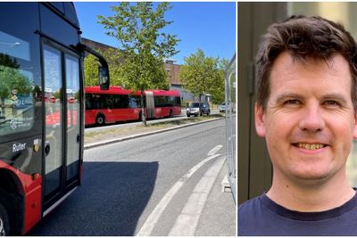 Buss for bane på Fornebu bekymrer trafikkplanlegger Anders Hartmann. Ruter er heller ikke udelt positive i en fersk utredning. 