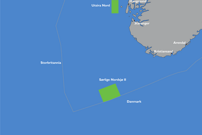 Så langt er to områder åpnet for utbygging av havvind i Norge. Men ingen utbyggingslisenser er tildelt ennå.