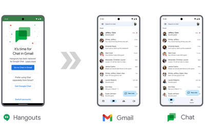 Nok en meldingstjeneste blir skrudd av hos Google, denne gangen er det Hangouts som får fyken.