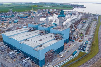 Saltend Power Station er gasskraftverket som skal bruke 30 prosent hydrogen innen 2027.