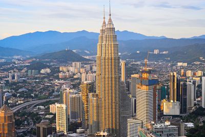 Illustrasjonsfoto. Sentrum av Kuala Lumpur, hovedstaden i Malaysia. 