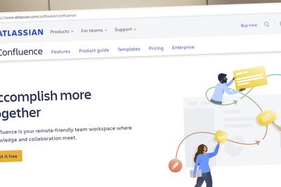 Confluence-siden på Atlassians nettsted.