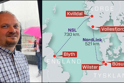 Analysesjef Tor Reier Lilleholt i Volue Analyse sier at Norge ville hatt høy strømpris også uten de to nyeste kablene. 