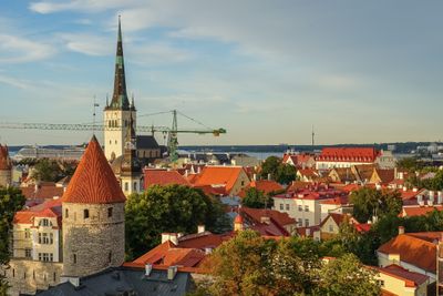 Tallinn, hovedstaden i Estland.