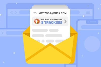 − Rundt 85 prosent av testernes e-poster innehold skjulte sporingsmekanismer, sier Duckduckgo.