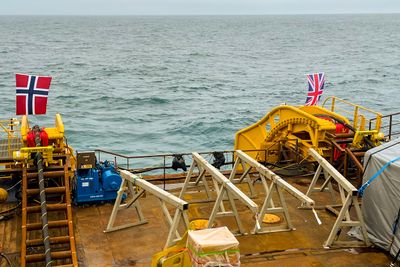North Sea Link-kabelen mellom Norge og England ble satt i prøvedrift 1. oktober 2021. 